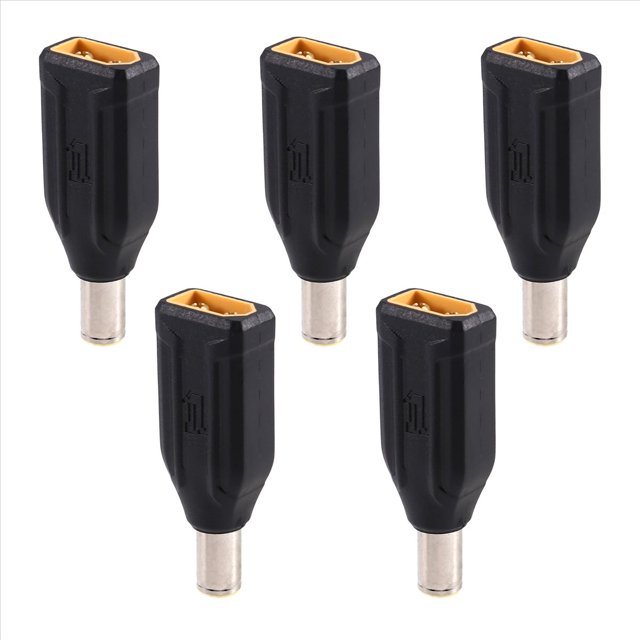 5 Conectores CC de 8 mm A . Adaptador de Corriente para Panel Solar ( Macho A CC de 7,9 mm X 0,9 mm Macho).