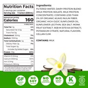 Orgain 30g Protein Shake, Dairy Based, Vanilla Bean 11oz, 4ct