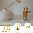 thumbnail image 4 of FUTUREORYY 10Pcs Miniature Trumpet Decor Golden Trumpet Shape for Photography Cognitive Ability Enhancement, 4 of 5
