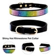thumbnail image 5 of Reheyre Shiny Fashion Pet Collar - Rhinestone Wear-resistant Loop Necklace for Dogs - Small, Medium, Large, 5 of 8