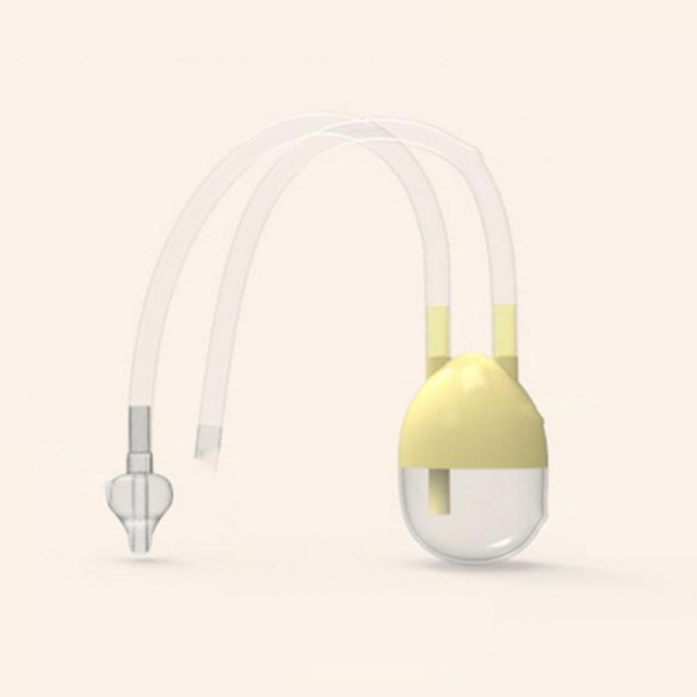 MAGAZINE 1Pc Newborn Baby Safety Nose Cleaner Vacuum Suction Nasal Aspirator Bodyguard Flu Protection Daily Use Baby Care Yellow