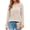 Beige, variant on Womens Long Sleeve Shirts Casual Tunic Tops Work Dressy Blouses Fall Sweaters