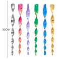 thumbnail image 1 of 6 carillones de viento giratorios colgantes reflectantes seguros para zonas rurales (multicolor) Sywqhk Libre de BPA, 1 of 9