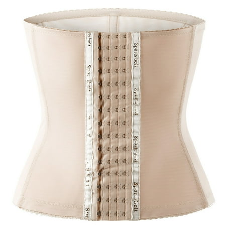 

BIZIZA Women s Corset Trimmer Waist Trainer Shaper Sport Plus Size Control Complexion XXXL