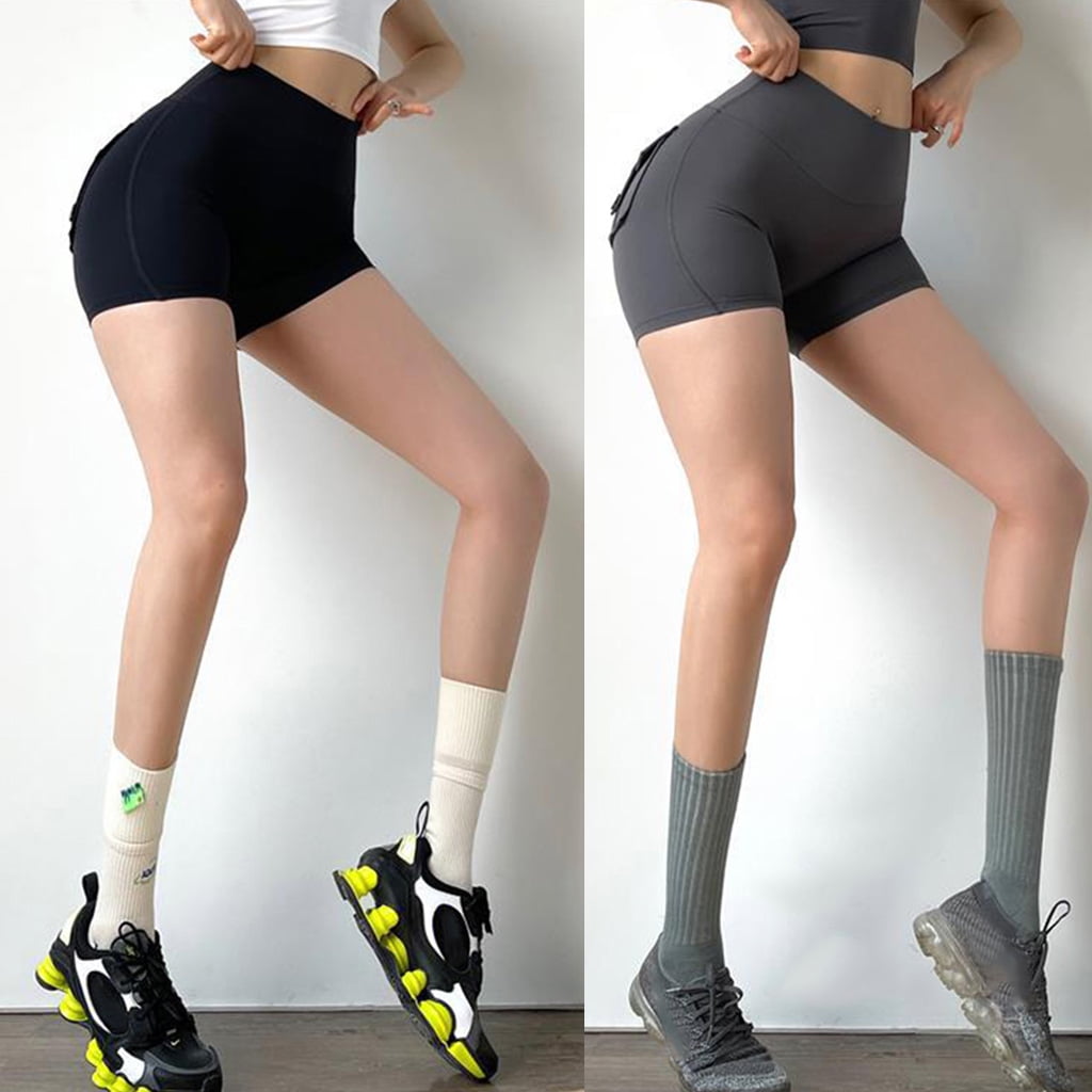 Women Push Up Yoga Shorts Butt Lift TikTok Leggings Summer Hot Pants Gym  Fitness | eBay