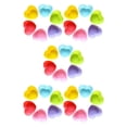 thumbnail image 2 of Yuarrent Revestimientos de silicona para cupcakes con forma de corazón, 6 uds., reutilizables, antiadherentes, para hornear magdalenas, molde Type2 NO2, 2 of 6
