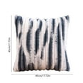 thumbnail image 2 of Lunxisen 2 Pcs Decorative Throw Pillow Covers,Fluffy Pillow Covers Faux Fur Sofa Pillow Covers for Couch Living Room Bedroom(17.72in), 2 of 9