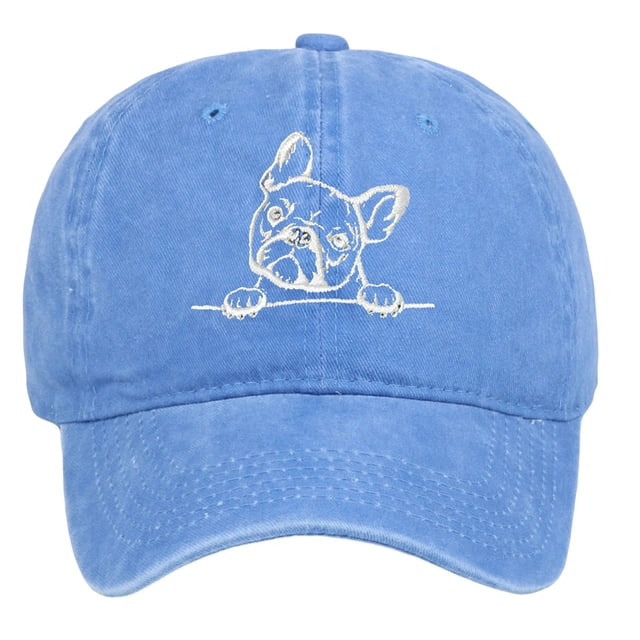 Visor Hat for Outdoor Casual Use - Washed Baseball Cap with Subtle French Embroidery Craftsmanship and Everyday Comfort