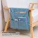 thumbnail image 4 of unbranded 1Ud Organizador De Para Sofá De Lino Azul Multi Bolsillos Para Casa Oficina Dormitorio, 4 of 5