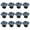 Multicolored 02, variant on 12 Pack Cabinet Knobs Square Knobs Ice Hockey Drawers Cabinet Hardware Kitchen