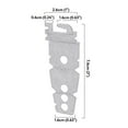 thumbnail image 5 of Metal Dishwasher Side Mounting Bracket -for Dishwasher- 2 Dishwasher Brackets and 2 Screws Included, 5 of 7