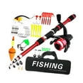 thumbnail image 4 of figatia Kids Fishing Pole Fishing Accessories Travel Telescopic Fishing Rod and, 4 of 8