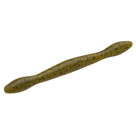 UPC: 0858727006887 | Perfection Lures Dudley s Green Pumpkin Wacky Worm Bass Bait