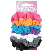 Angle View: Goody Ouchless Twisters Gentle Scrunchies, 7 count