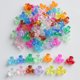 thumbnail image 3 of 1000 piezas de cuentas sueltas de plástico, kits de bricolaje para niños, collares, pulseras, joyas, manualidades, cuentas triples (colores variados), 3 of 5