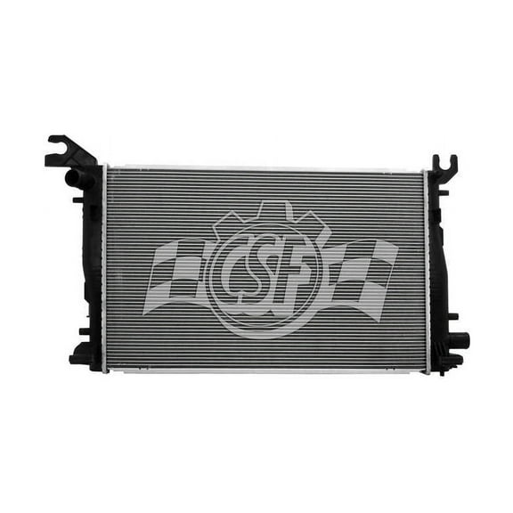 CSF 3664 1 Row Plastic Tank Aluminum Core Radiator