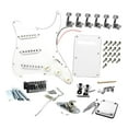 thumbnail image 1 of BELOVING Kits de Guitare Électrique DIY Portables Rétro Multifonctions Plaque Arrière Accessoires Blanc C, 1 of 10