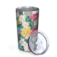 thumbnail image 2 of Pioneer Flower 10oz Tumblers Stainless Steel Tumbler with Lid and Straw,Vacuum Insulated Double Wall Travel Tumbler Cups with Cleaning Brush for Coffee, Tea, 2 of 4