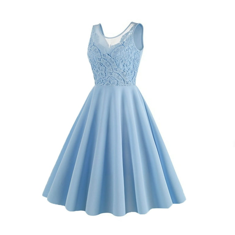 navy blue dress for baby girl A Line Chiffon Off The Shoulder Wedding Guest Dresses with Slit main image 1