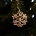 thumbnail image 5 of Snowflake Christmas Ornaments, Hand-Woven Snowflake Decorations Christmas Hanging Ornaments for Christmas Tree Winter Home Wall Holiday Party Gift, 5 of 5