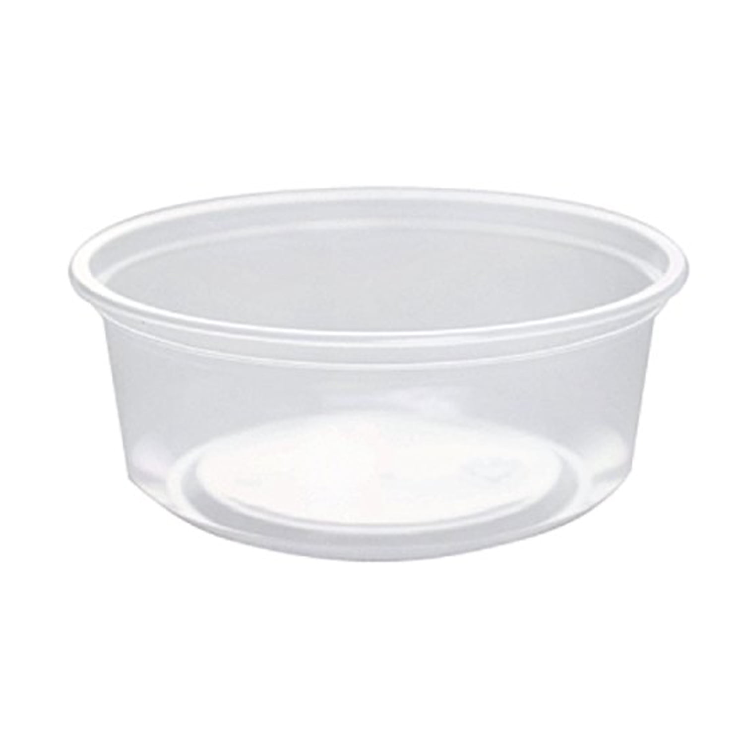 Karat 8 Ounce Recyclable Polypropylene Round Deli Containers (Pack of