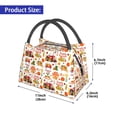 thumbnail image 2 of Disketp Fall Farm Pumpkin Bolsa Térmica Estampada, Bolsa Térmica Aislante para Almuerzo, Playa y Campamento, 2 of 6
