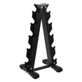 thumbnail image 3 of TidBay Dumbbell Rack Only, Weight Tree Storage Rack, 5-Tiers Weight Rack, Home Gym Dumbbell Barbell Rack, Compact A-Frame Home Gym Space Saver, 3 of 7