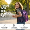 thumbnail image 6 of DISNIMO 17 Inch Kids Backpack for Boys Girls Eagle Print Lightweight School Bookbag with Laptop Compartment Side Pockets for Students Daily Use, 6 of 7