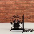 thumbnail image 3 of Shinelab English Mastiff Dog Metal Bookend Dog Lover Name Bookend, Pet Animal Table Bookshelf Decor 5756, 3 of 3