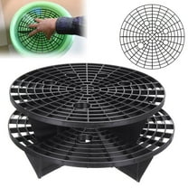 Automotive Bucket Insert Grit Traps for Car Wash and Detail Kits, Helps Remove Dirt and Debris from Microfiber, Mitts, Cloths, and Sponges, Black