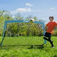 thumbnail image 6 of Kid Soccer Goal for Backyard 6x4FT Large Portable Soccer Net Folding Practice Training Equipment with Carrying Bag for Outdoor Blue, 6 of 8