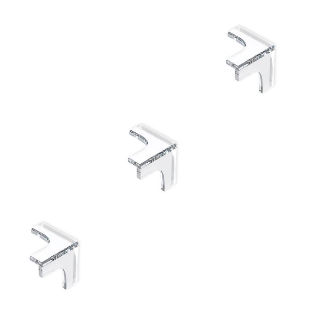 Ounissouiy Protector de seguridad para bebés Borde de la esquina de la Cubierta de plástico en forma de T Cojín para estantería Protectores Type1 NO1