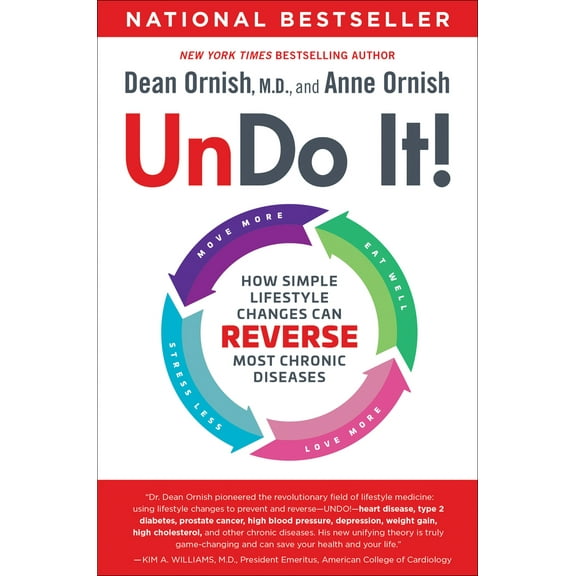Pre-Owned Undo It!: How Simple Lifestyle Changes Can Reverse Most Chronic Diseases (Paperback) 0525480021 9780525480020