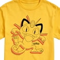 thumbnail image 3 of Pokémon - Meowth - Men's Short Sleeve Graphic T-Shirt, 3 of 5