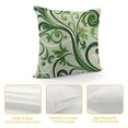 thumbnail image 4 of YINGXI Throw Pillow Cushion Case, Leaves Colorful Nature Tones Print, Modern Accent Double-Sided Digital Printing,Lime Green 20x20in, 4 of 5