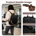 thumbnail image 4 of Sunyuer PU Leather Backpack Purse for Women, Fashion Ladies Backpack Purse, Convertible Shoulder Bags Handbag, Suitable for Shopping, Traveling, Work for Women, 4 of 7