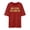 Brick Red@GC@, variant on Mens T-Shirts Short Sleeve T Shirts for Men Crew Neck Letter Graphic Casual Summer Tee Tops