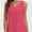 Deep pink, variant on Women's Summer Sleeveless Blouse Casual Tank Flowy Tops for Women