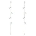 thumbnail image 2 of 100Fens Fashion Long Zircon Tassel Earrings For Women Unique Design Earrings Holiday Earrings Decoration Jewelry, 2 of 3