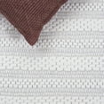 thumbnail image 6 of SAFAVIEH Marbella Wilfreda Striped Area Rug, Ivory, 6' x 6' Square, 6 of 10