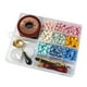 thumbnail image 1 of Kit de sellos de cera, velas de té con cuentas de cera, kit de sellos de letras de cera DIY, sellado B, 1 of 8