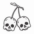 thumbnail image 3 of Men's Skull and Cherry Combo Logo Design Polo Shirt, 3 of 16