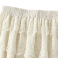 thumbnail image 5 of Sngxgn Women's Basic Versatile Stretchy Flared Casual Mini Skater Skirt(Beige,One Size), 5 of 6
