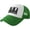 Green, variant on WTF Who's Turning Fifty Baseball Cap for Men Women Adjustable Mesh Trucker Hat