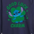 thumbnail image 3 of Disney Lilo & Stitch - St. Patrick's Day - Good Luck Charm - Toddler & Youth Long Sleeve T-Shirt, 3 of 5