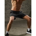 thumbnail image 4 of Coshow 2 Pack Men's Athletic Shorts 7 Inch Quick Dry Workout Gym Shorts Lightweight Running Training Pants with Pocket, 4 of 5