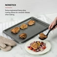 thumbnail image 4 of KitchenAid Aluminized Steel Nonstick 13x18-inch Cookie Baking Sheet Pan, Contour Silver, 4 of 8