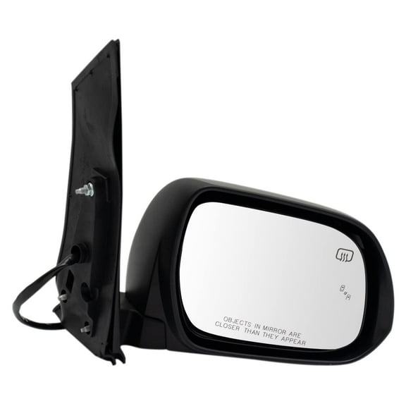 Mirror Power Heated Black Blind Spot Passenger Side RH for Toyota Sienna MAR08740
