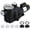 115/230V,60Hz,2.5HP, variant on Garvee 2.0 HP Pool Pump for Above Ground and Inground Swimming Pools, 115V/230V Dual Voltage Self Priming Pump with Large Strainer Basket, 100 GPM High Flow Motor, ETL Listed & DOE Compliant