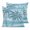Blue, Turquoise, White, variant on 24x24 Pillow Covers Set of 2, Teal Coastal Tree Square Throw Pillow Covers for Couch/Sofa/Living Room, Vintage Palm Tree Summer Tropical Botanical Decorative Soft Pillowcases for Couch Throw Pillows